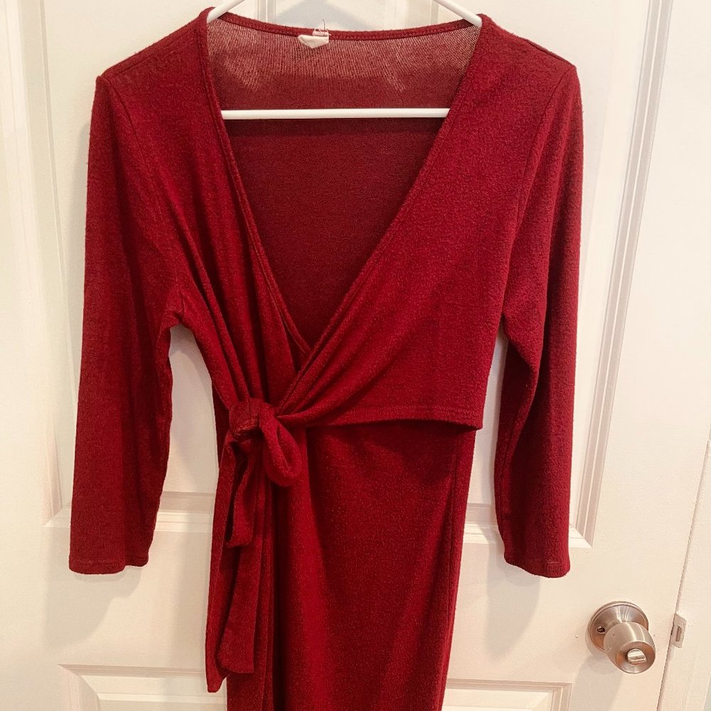 Maroon/Red dress
